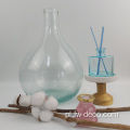 Recykling Blue jasnoniebieski szklany wazon na wesele